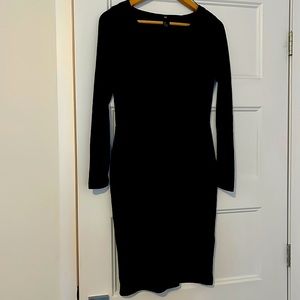 Simple classic black H&M dress